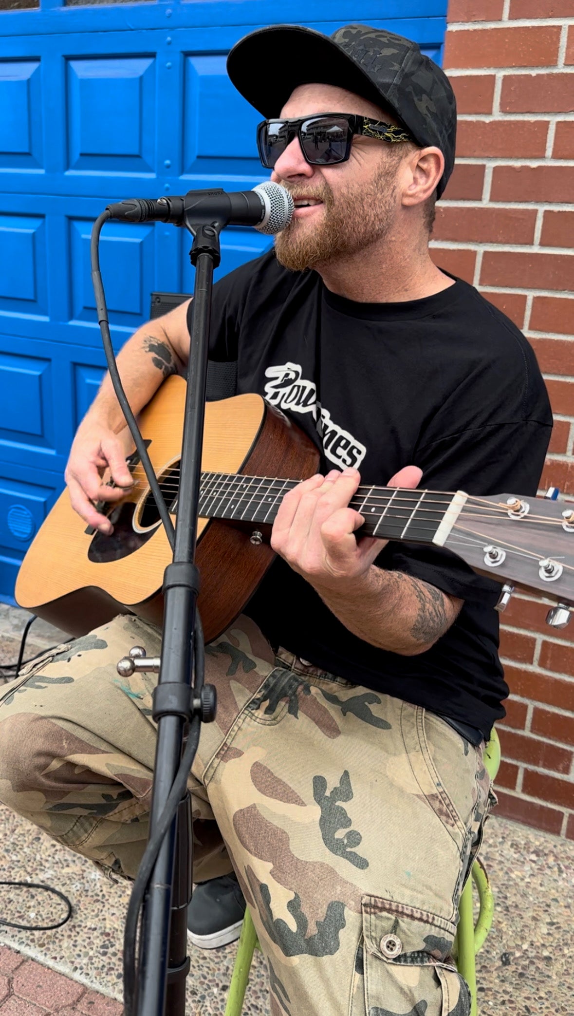 The OG "P" design tee