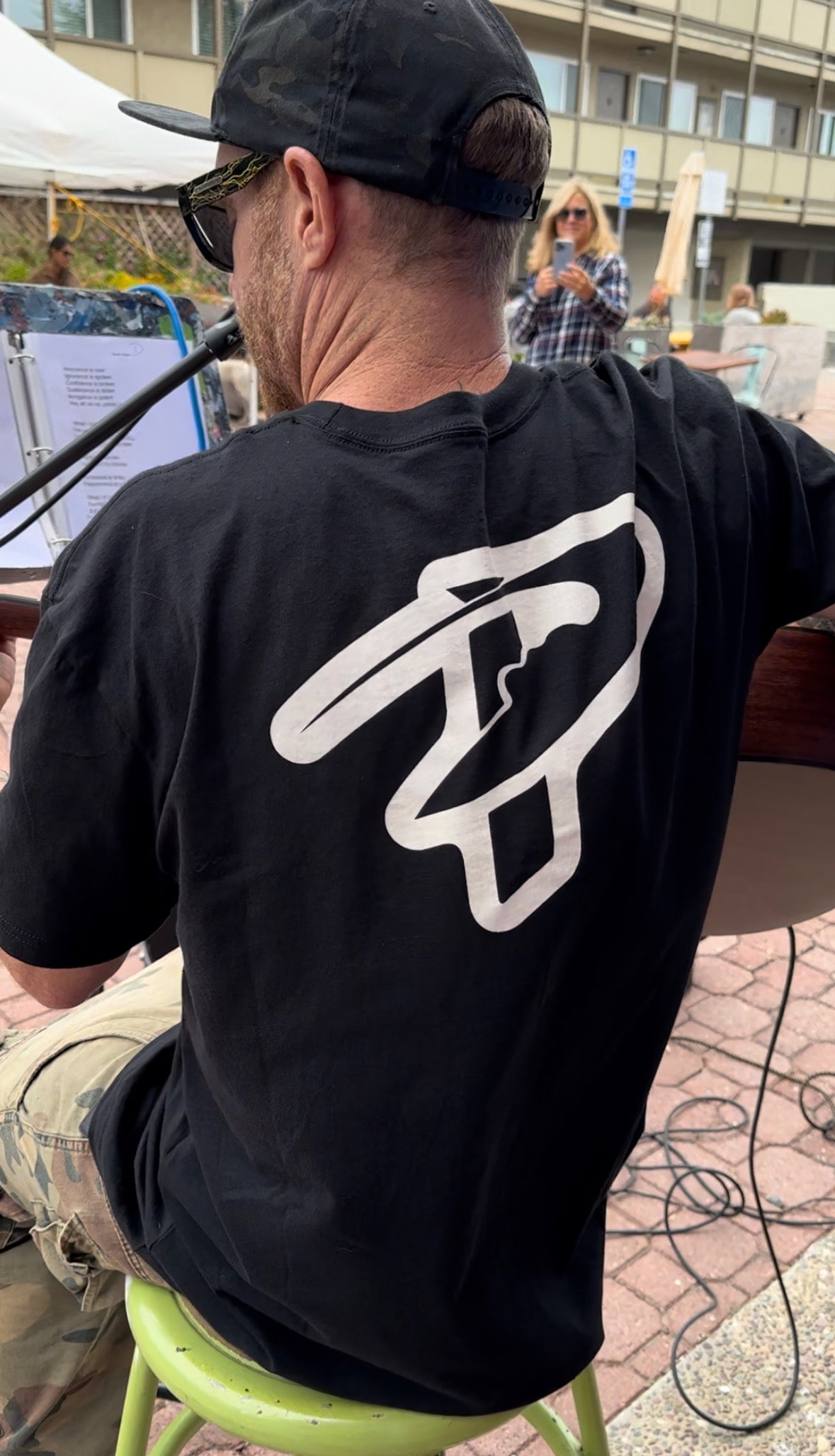 The OG "P" design tee